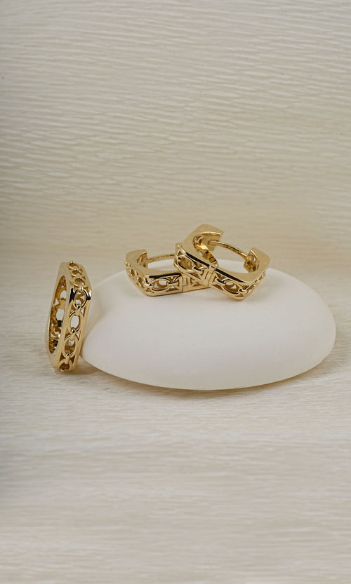 Classic Gold Hoop Earrings